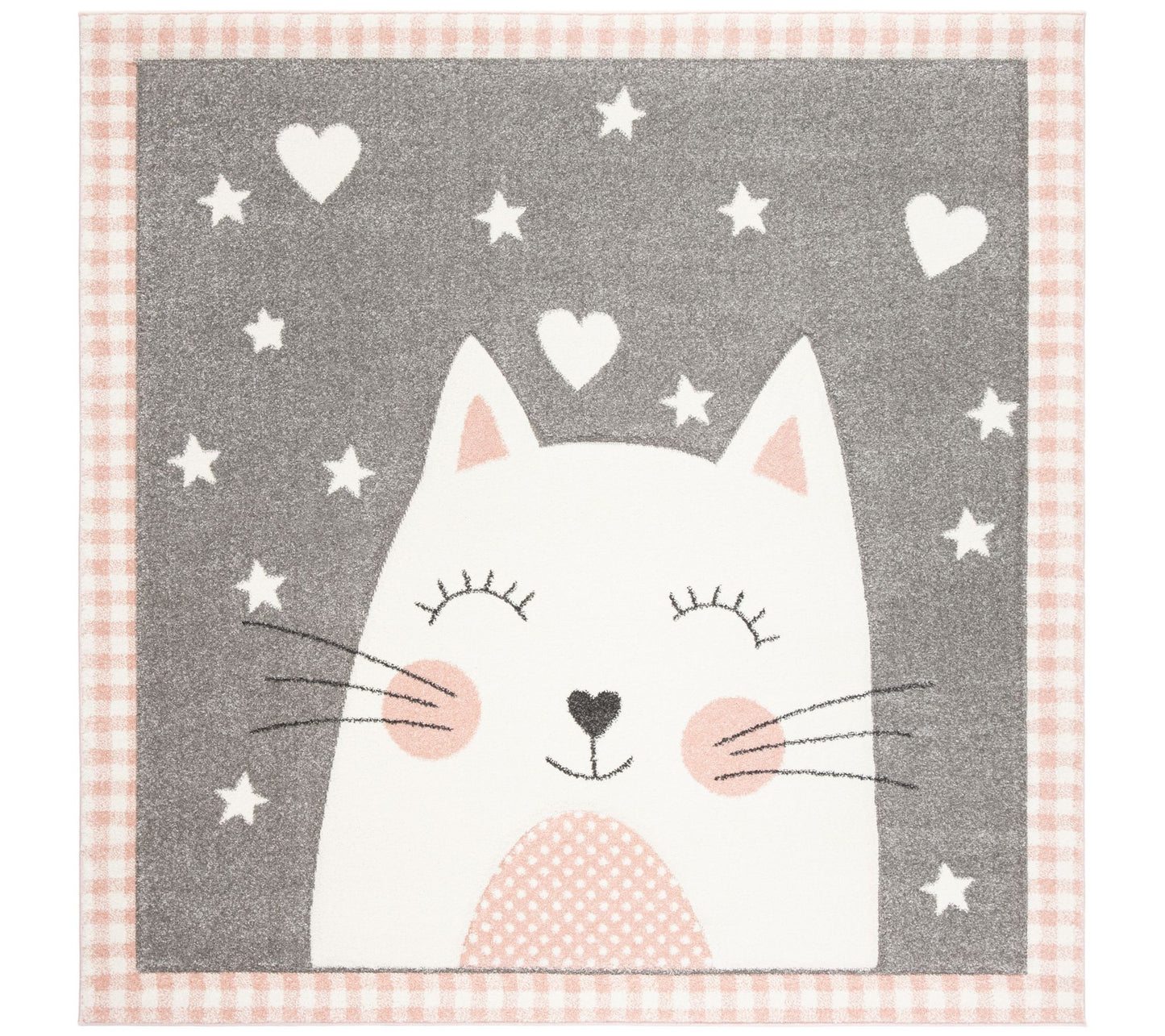 Carousel Kids 134 Collection 5'-3" X 5'-3" Square Rug