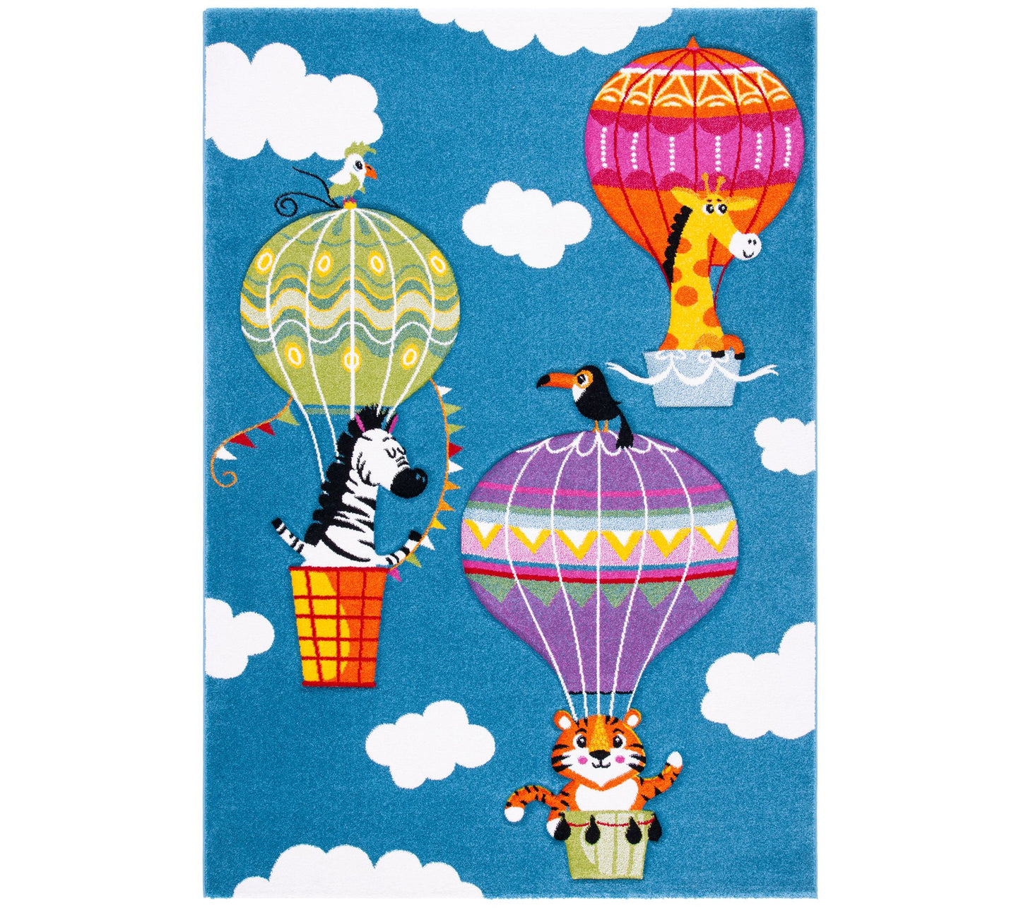 Carousel Kids 118 Collection 5'-3" X 7'-6" Rug