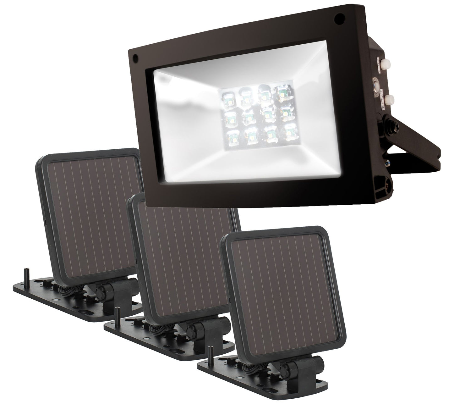 Maxsa Super Bright Solar Flood Light