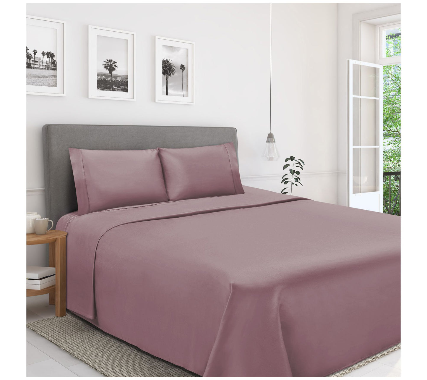 Superior 1200-TC Egyptian Cotton 4-Piece SheetSet King