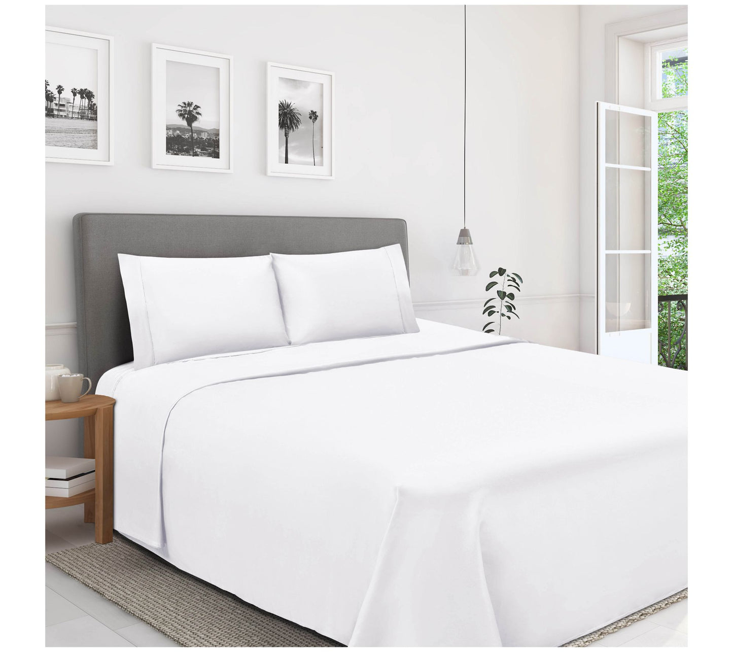 Superior 1200-TC Egyptian Cotton 4-Piece Queenheet Set