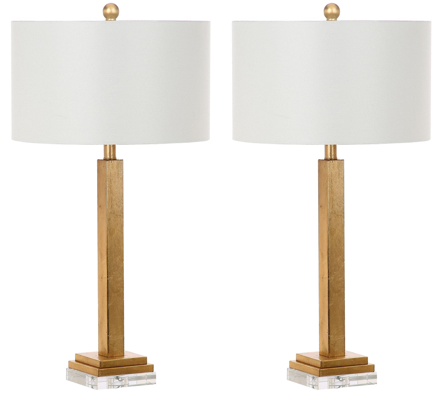 Safavieh Set of 2 Perri Crystal Base Table Lamps