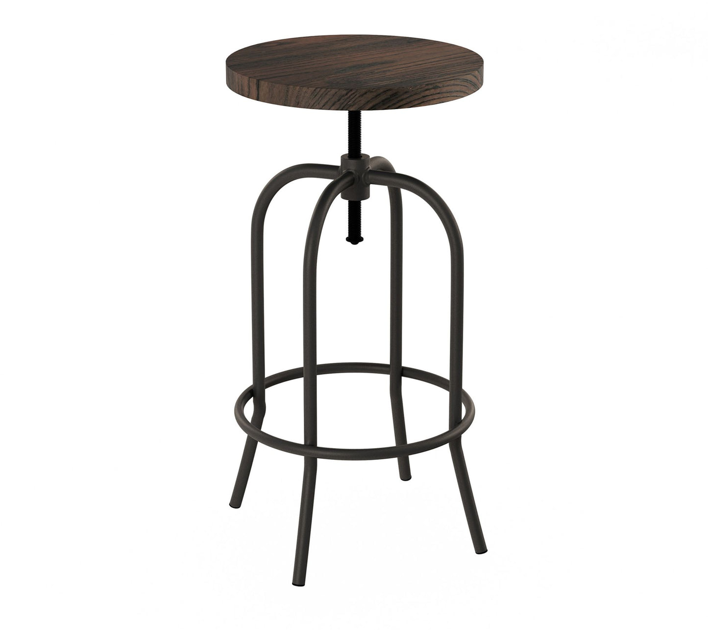 Adjustable Rounded Frame Barstool by Hastings Home