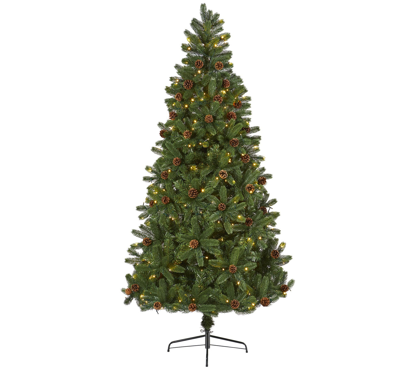 Nearly Natural 7.5' Rocky Mountain Spruce Chris tmas Tree