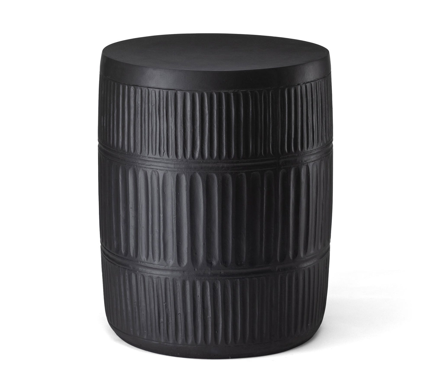 Glitzhome 18''H Textured Garden Stool Table or Plinth
