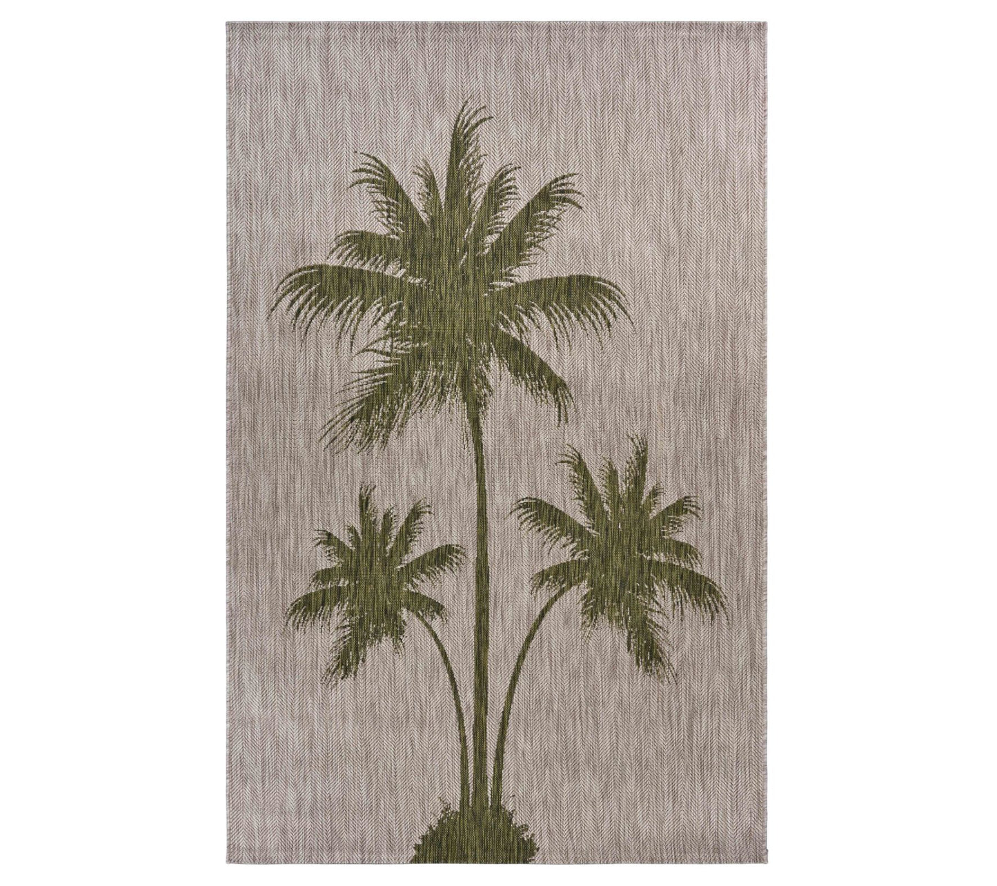 Homeroots 5' x 7' Palm Tree Indoor/Outdoor Area Rug