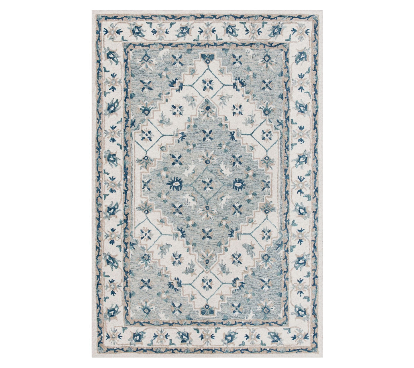 Ox Bay Fairytale Organic Wool Indoor Area Rug, 5' x 7'9"