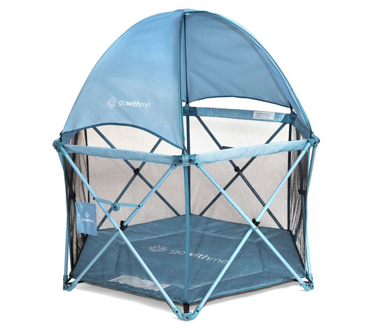 Baby Delight Go With Me Portable Playard w/ Canopy and Pad