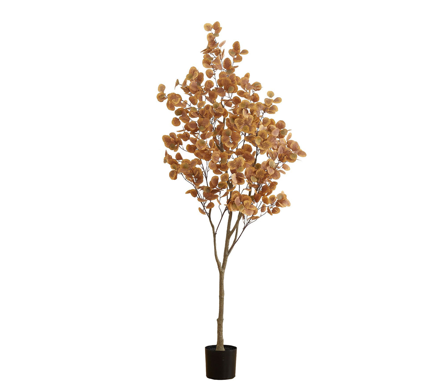 Nearly Natural 7-ft Artificial Autumn Fall Eucalyptus Tree