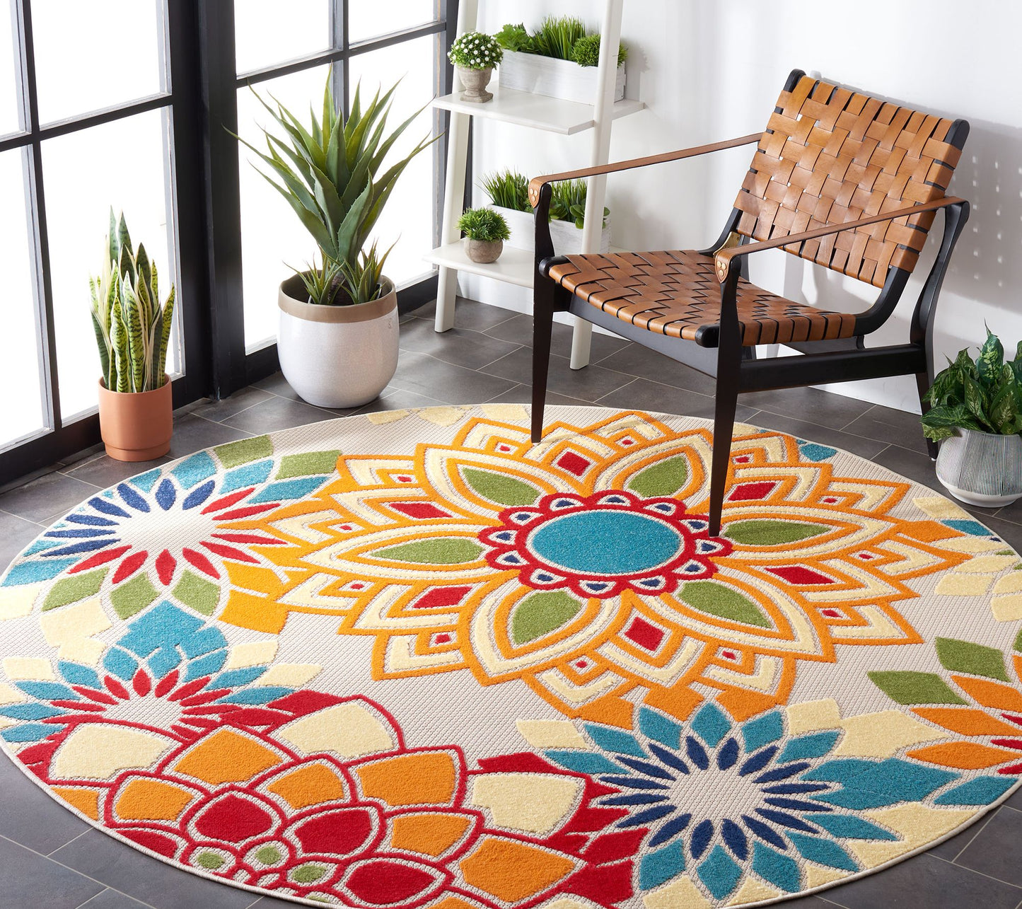 Safavieh Cabana 328 Series 8' X 8' Round