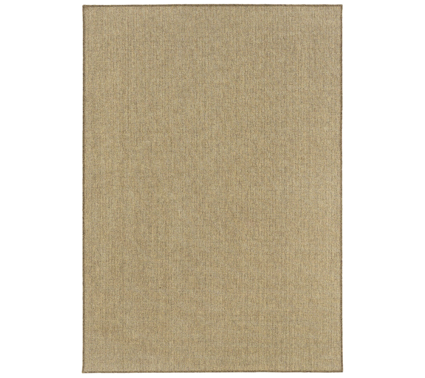 Veranda Living I/O Sand-Tan Faux Seagrass 5'3"x 7'6" Rug