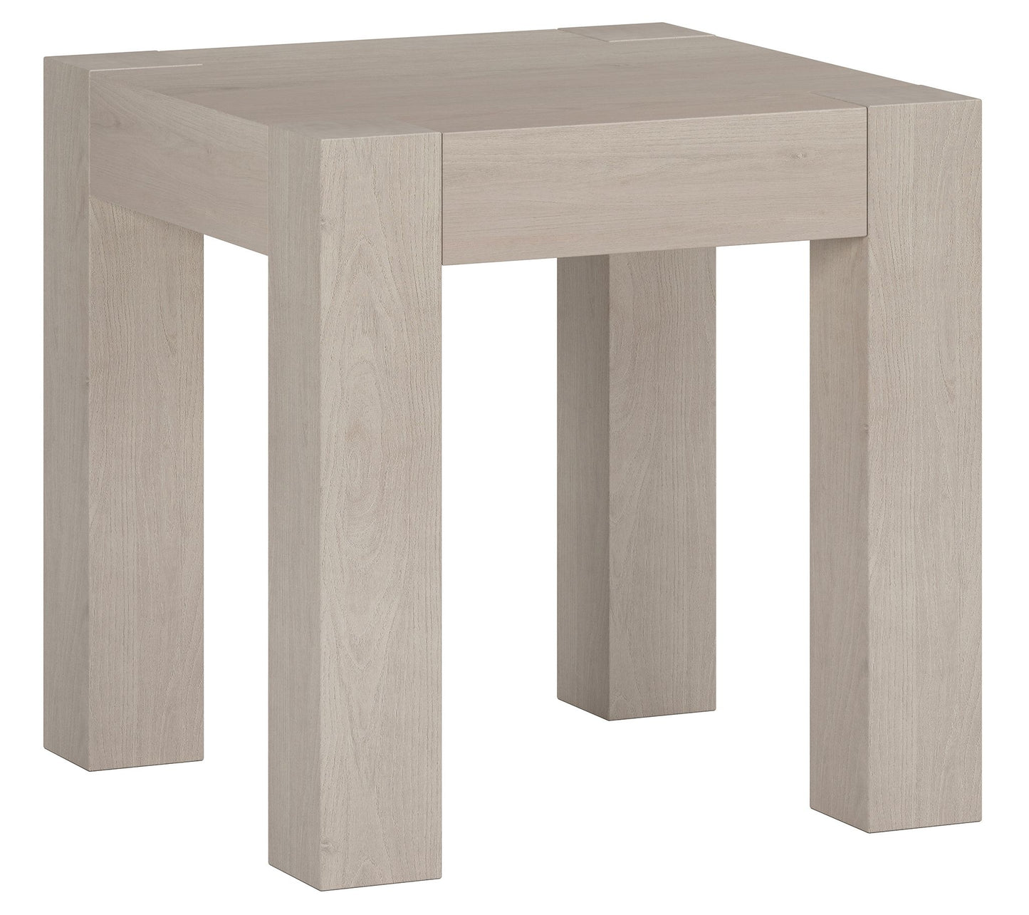 Hudson & Canal Langston 22" Wide Square Side Table