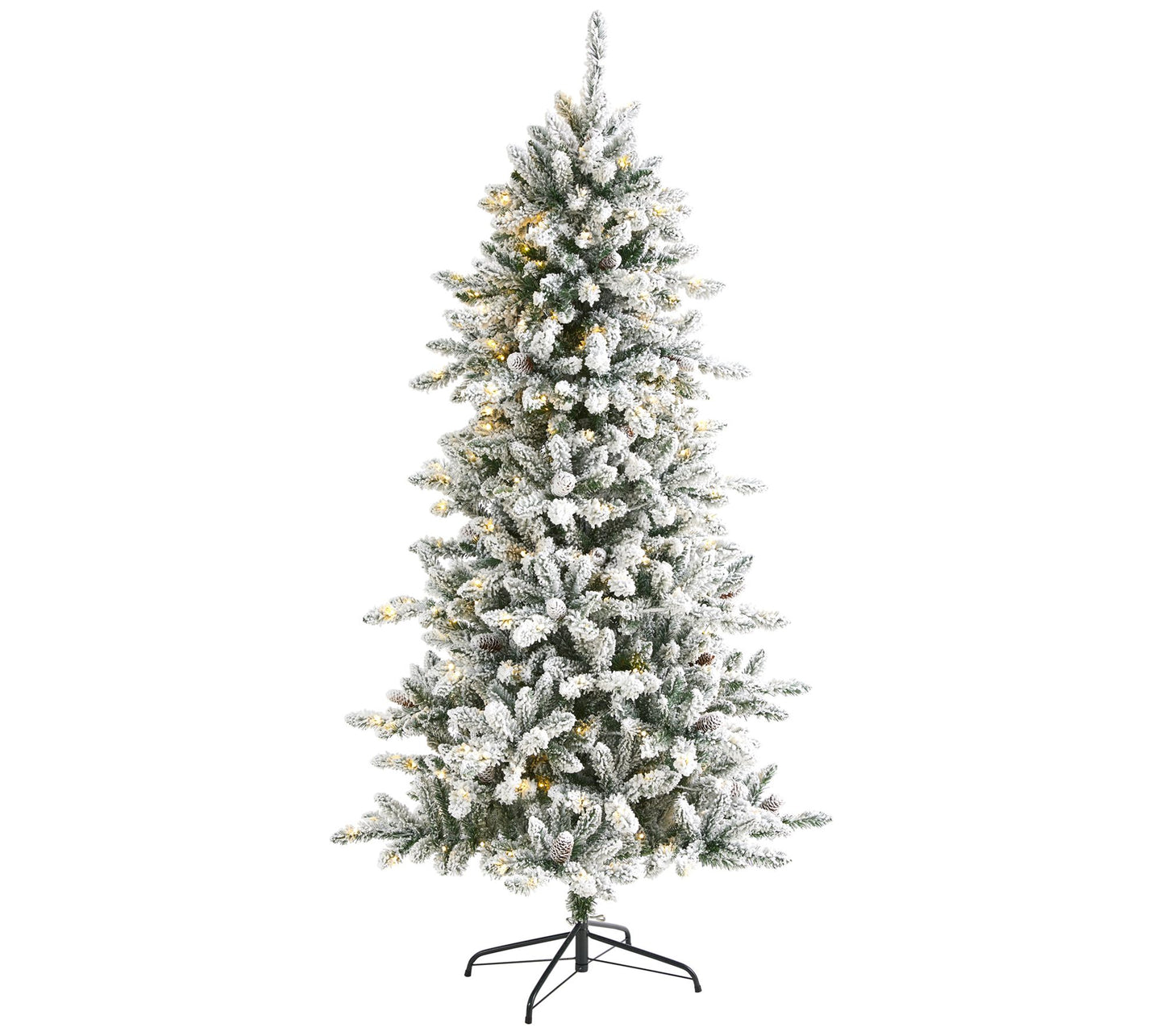 Nearly Natural 6.5' Christmas Tree
