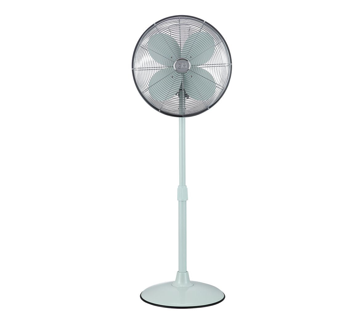 Good Housekeeping Metal 3-Speed 16" OscillatingPedestal Fan