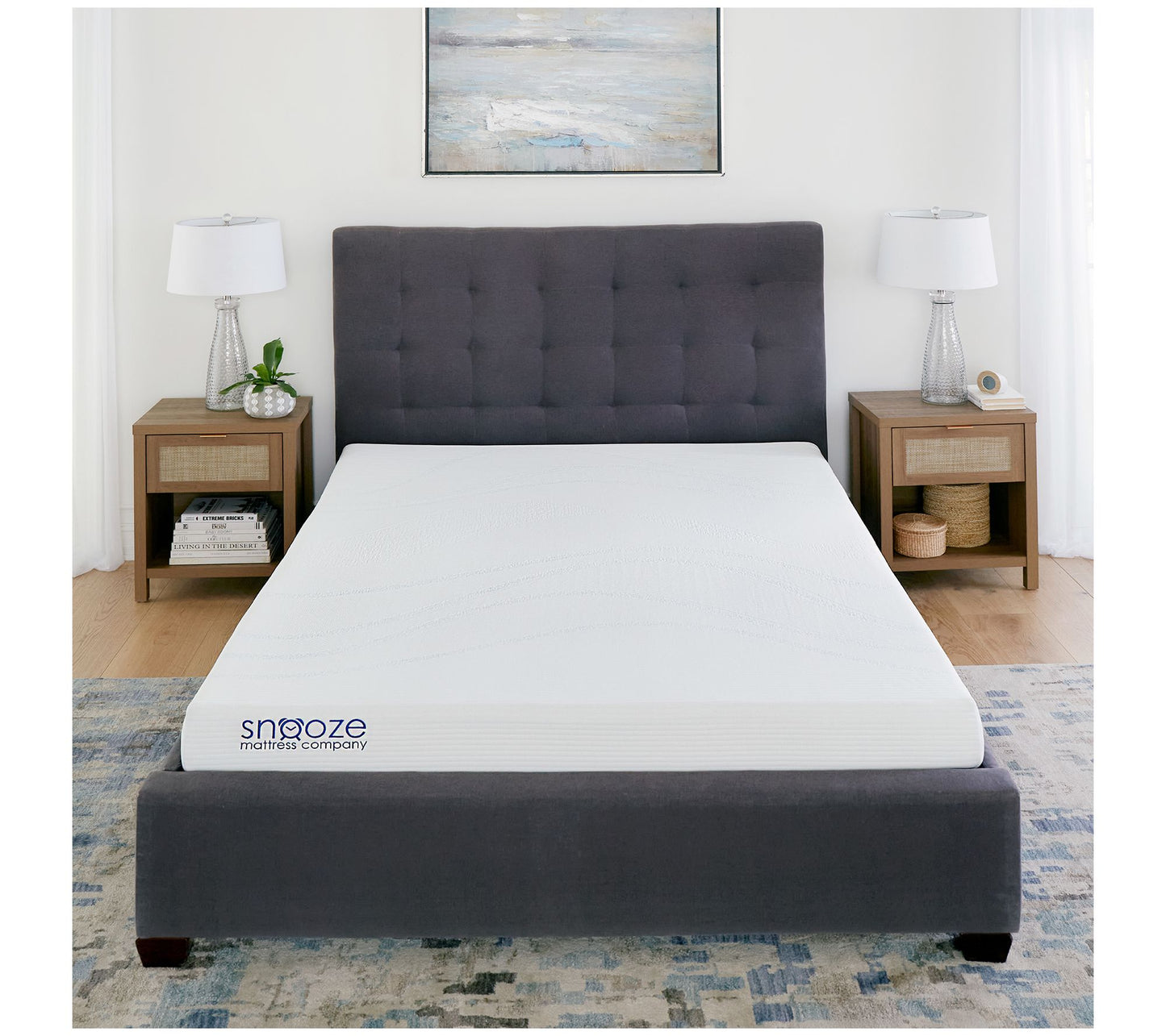 Snooze 6-Inch Dual Layer Support Mattress-in-a-Box, Twin