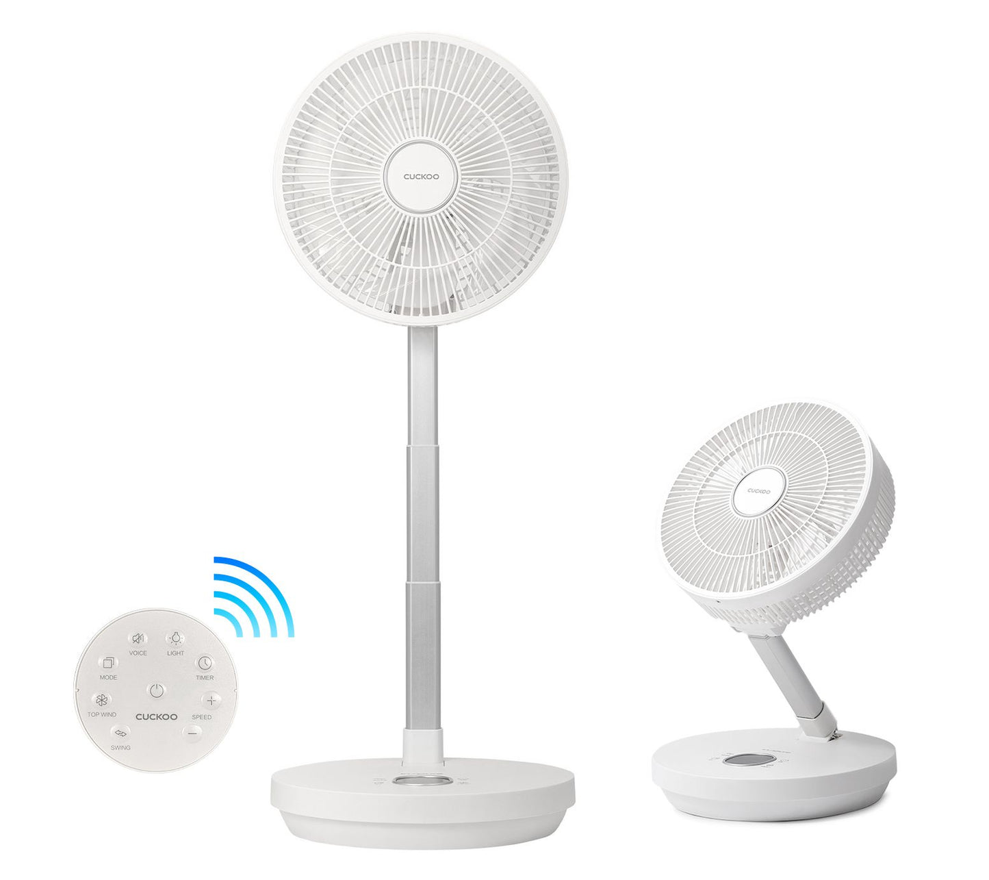 CUCKOO Cordless Portable Folding Air Circulator w/ BLDC Motor