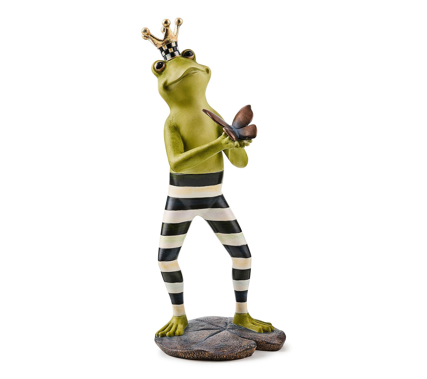 MacKenzie- Childs Exclusive Courtly Check Fergal the Frog