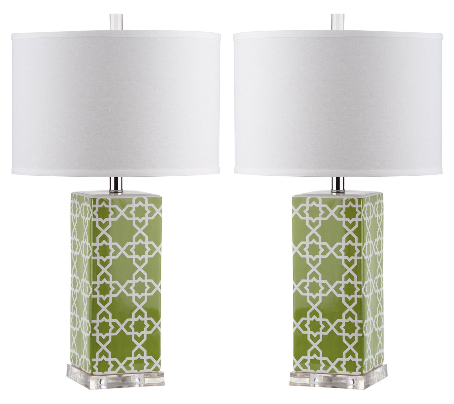 Quatrefoil Table Lamp by Valerie (Set of 2)