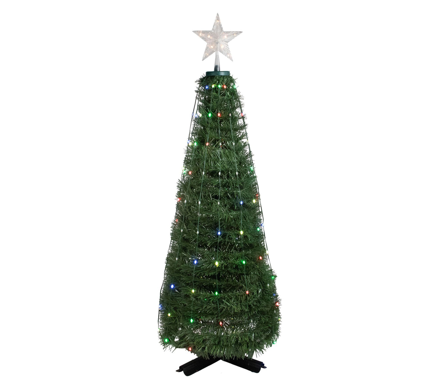 Northlight 4' Pop Up Artificial Outdoor Christmas Tree