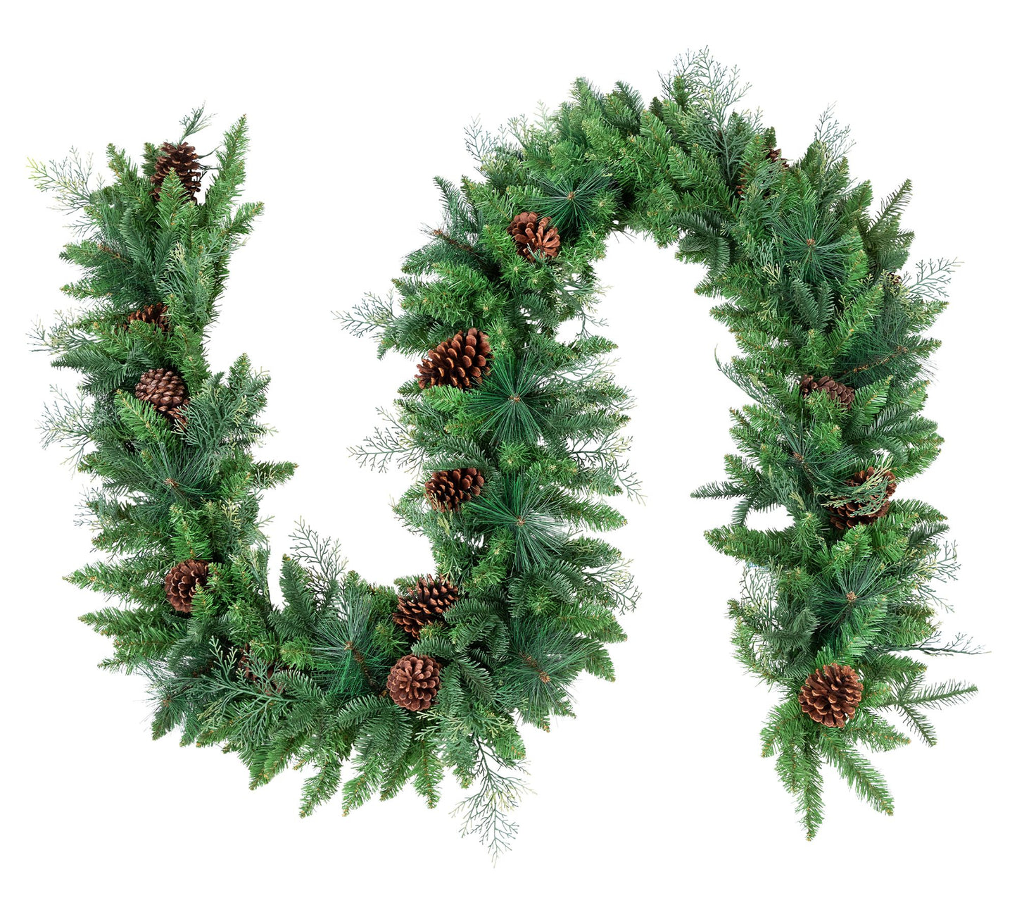 Northlight Christmas Garland with Pinecones 10'x 15"