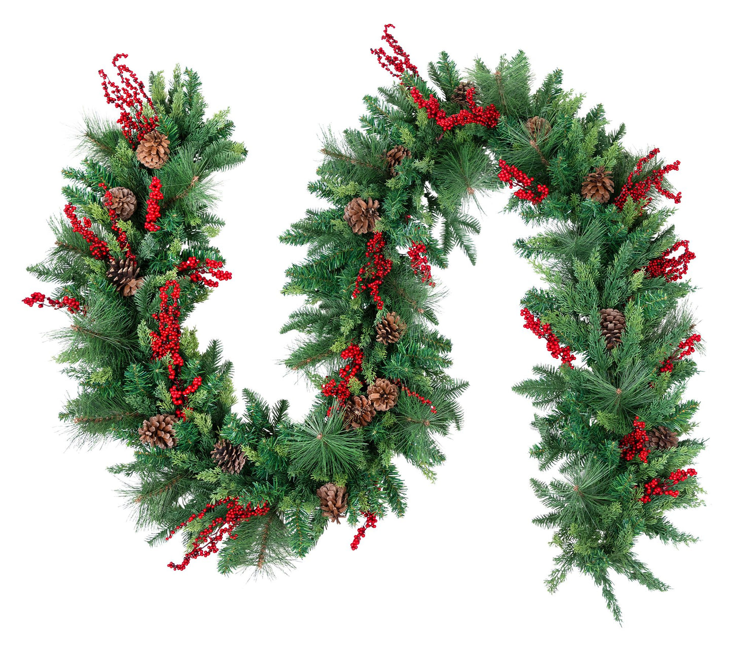 Northlight Cypress and Cedar Christmas Garland10' x 15"