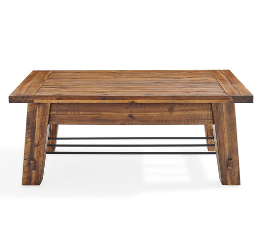 Alaterre Furniture Durango 48" Industrial WoodCoffee Table