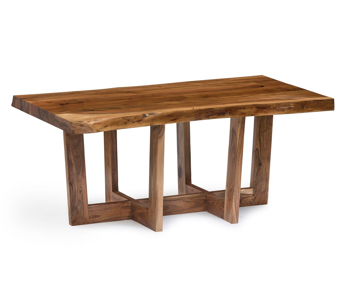 Alaterre Furniture Berkshire Live Edge 42" Coffee Table