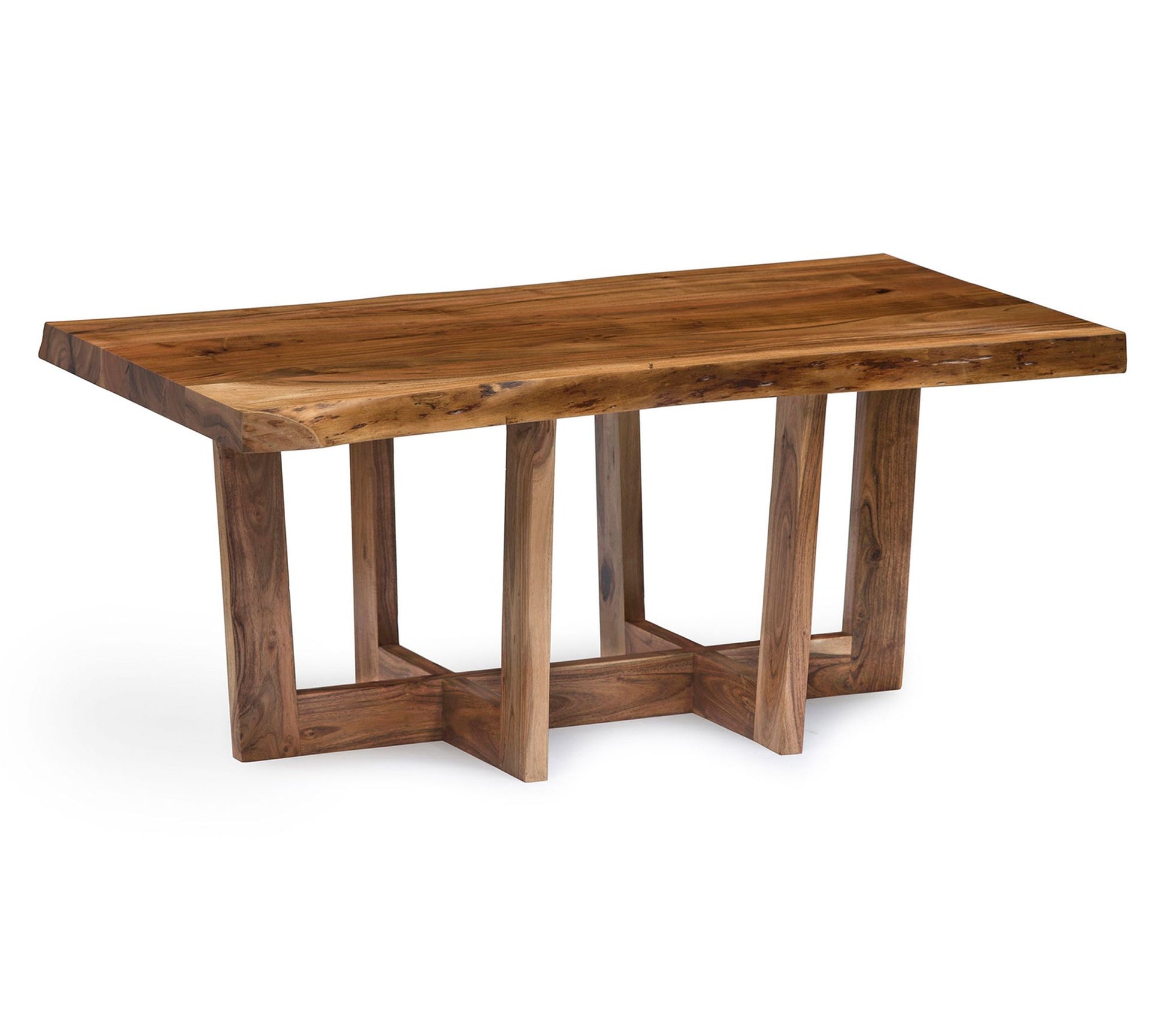 Alaterre Furniture Berkshire Live Edge 42" Coffee Table