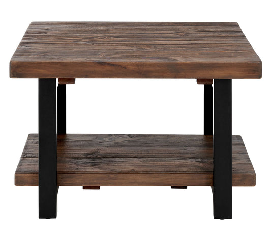 Alaterre Furniture Sonoma Rustic Natural Cube Coffee Table