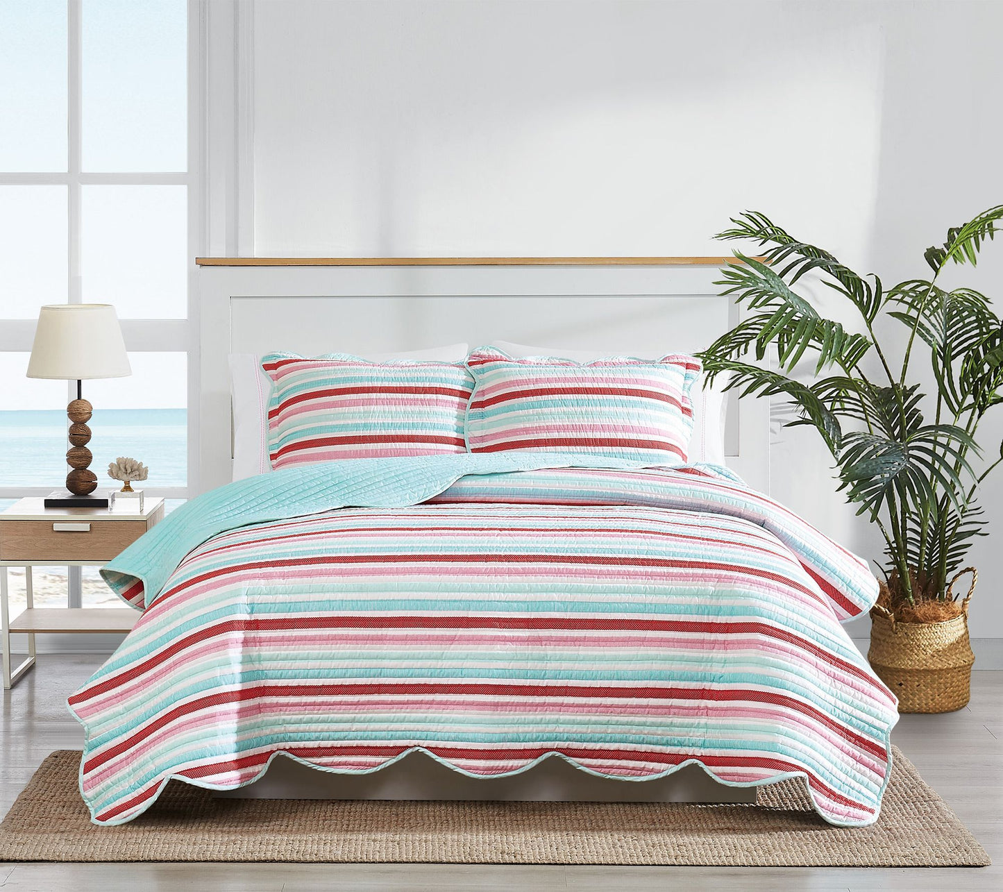 SCOUT Popsicle Road Full/Queen Quilt Set