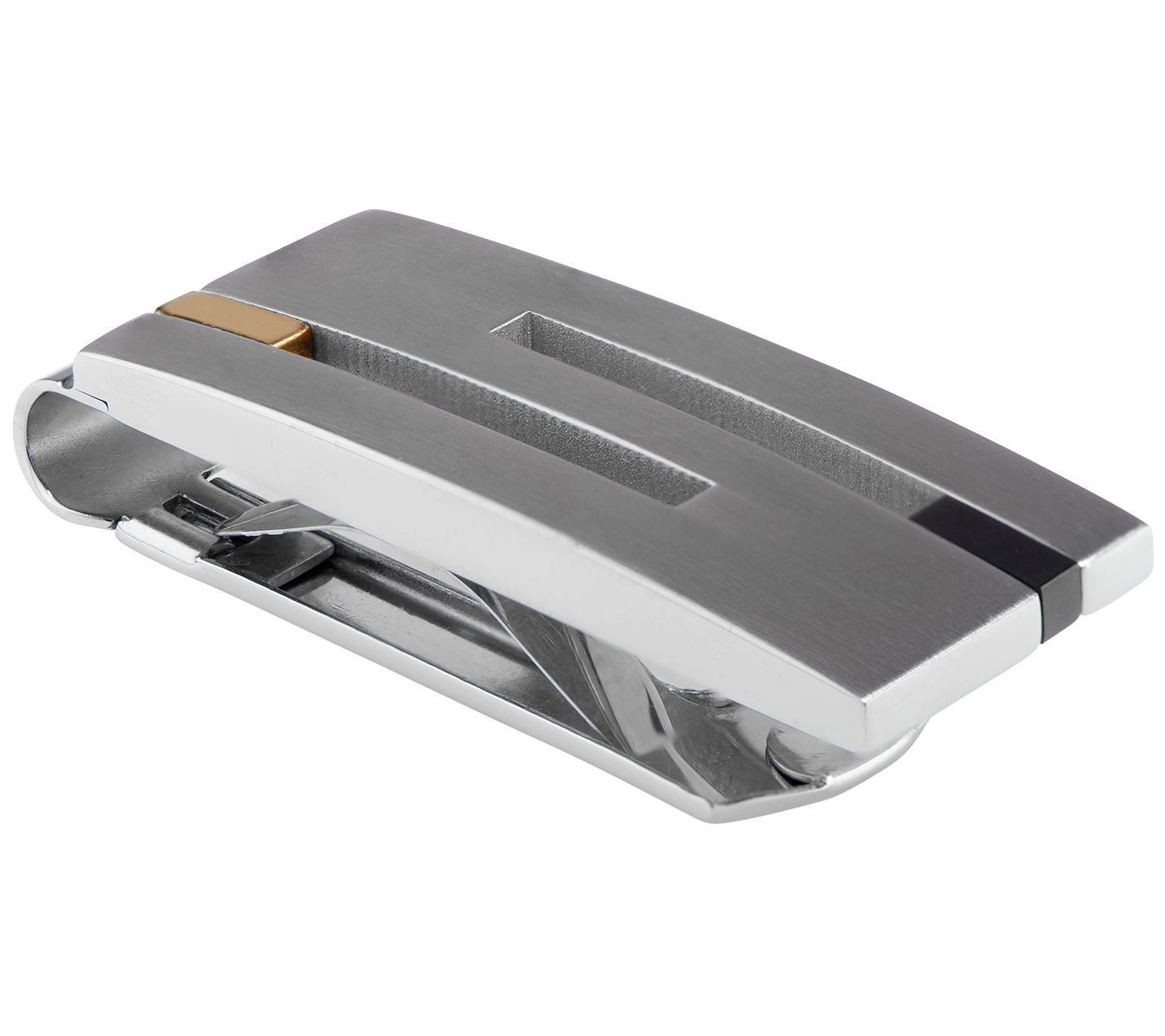 James Michael Men's Stainless, 18K & Titanium Money Clip