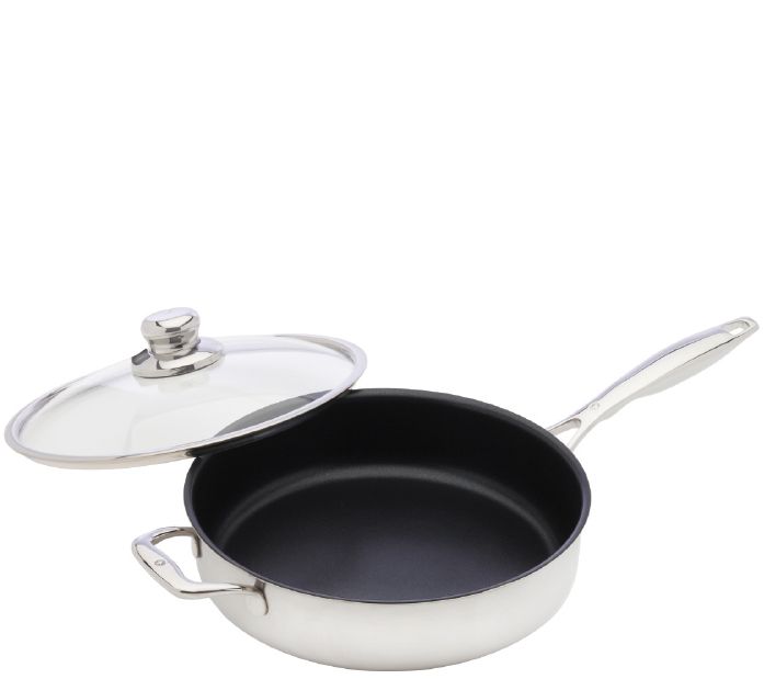 Swiss Diamond Nonstick Clad 4.2-qt Saute Pan w/Lid