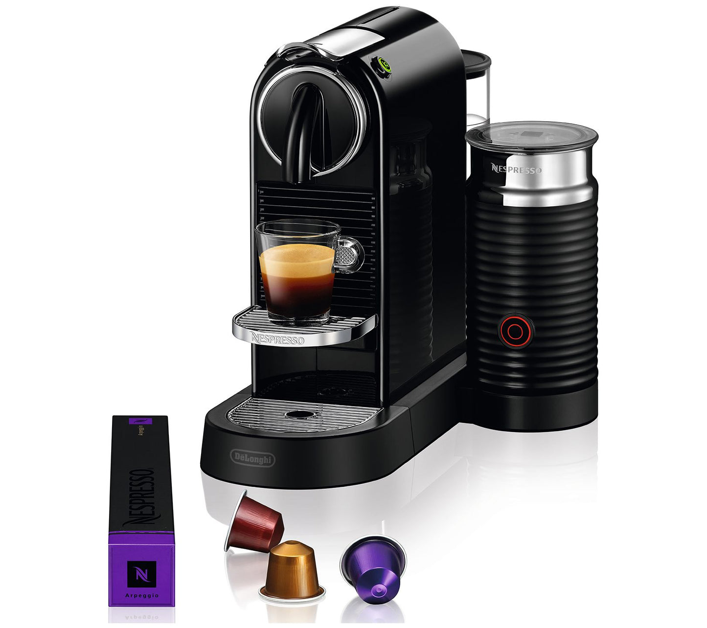 Nespresso CitiZ & Milk Espresso Maker w Frotherby De'Longhi