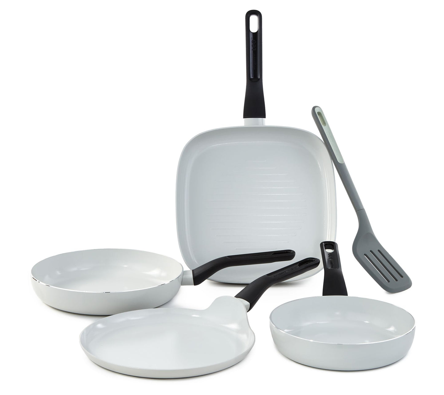 BergHOFF Leo Glints 5-Piece Ceramic Nonstick Cookware Set