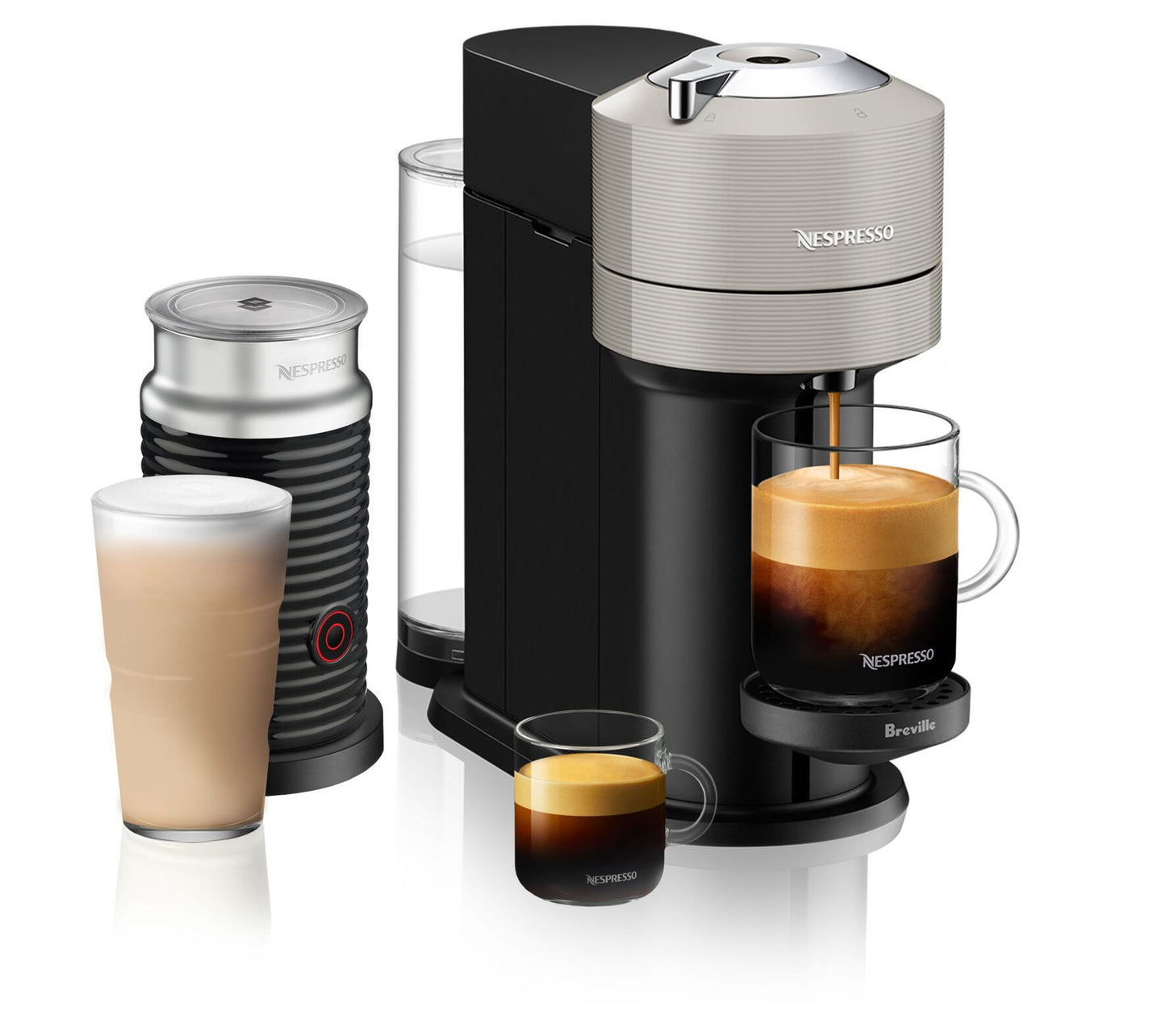 Nespresso Vertuo Next Coffee Machine & Frotherby Breville