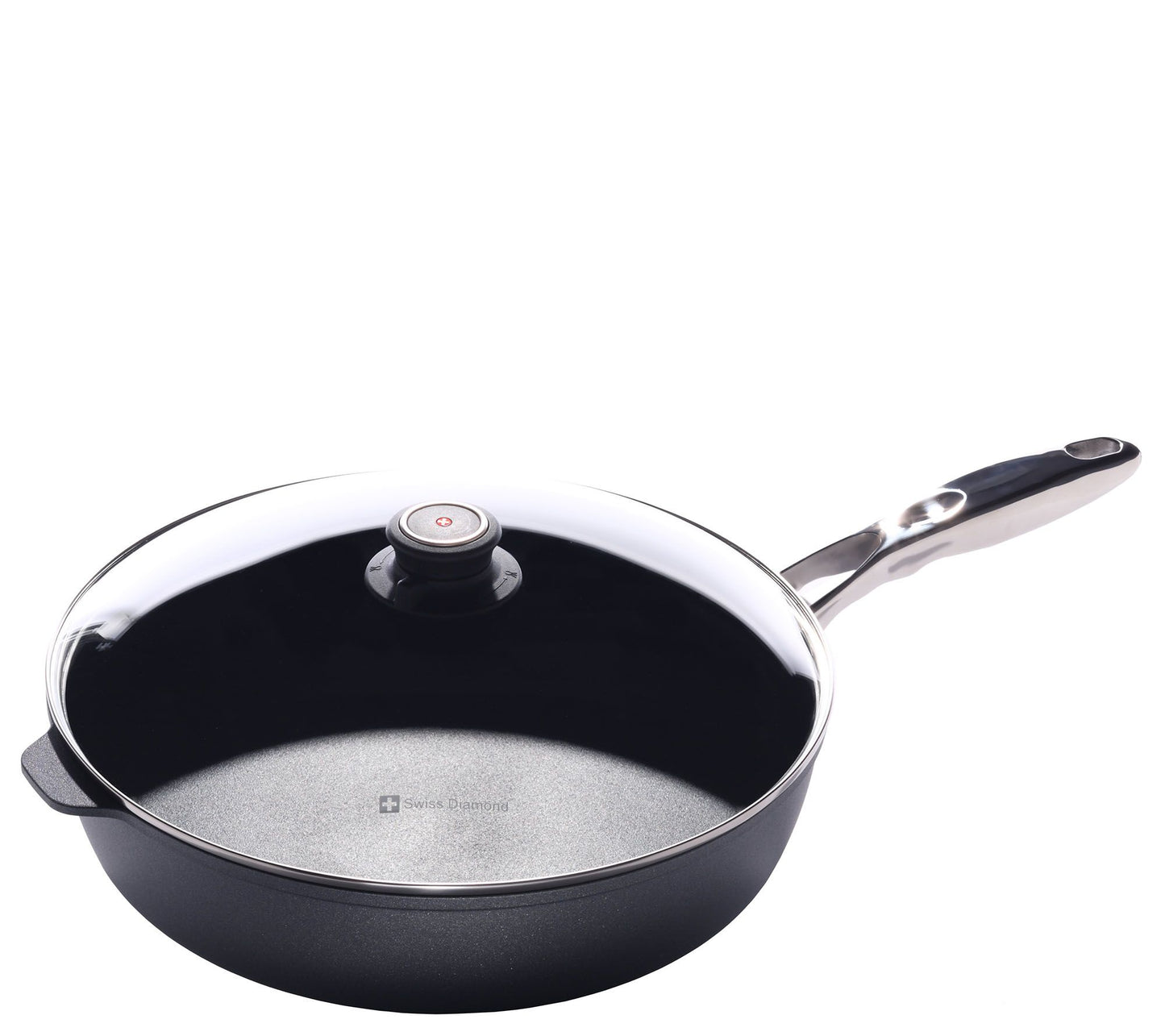 Swiss Diamond Classic 5.8-qt Covered Saute Panwith Handle