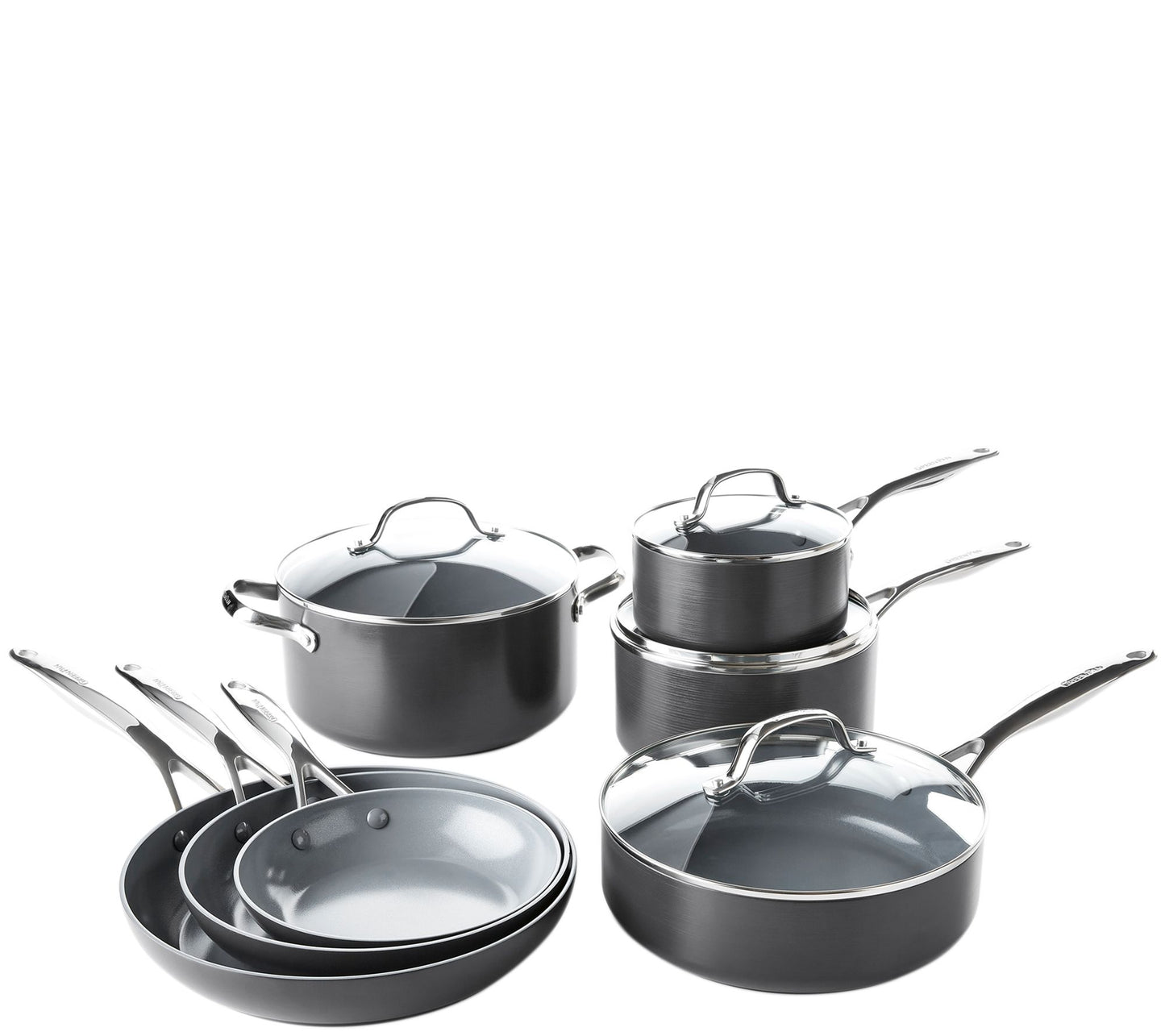 GreenPan Valencia Pro 11-Piece Ceramic NonstickCookware Set