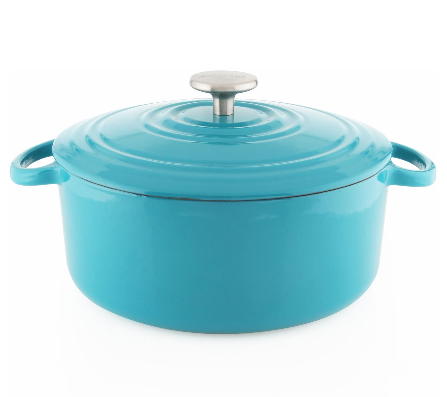 Chantal 5-Qt Round Cast-Iron Dutch Oven w/ Lid