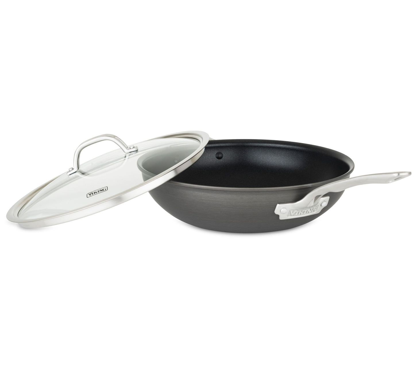 Viking Hard Anodized Nonstick 12" Covered Chef's Pan