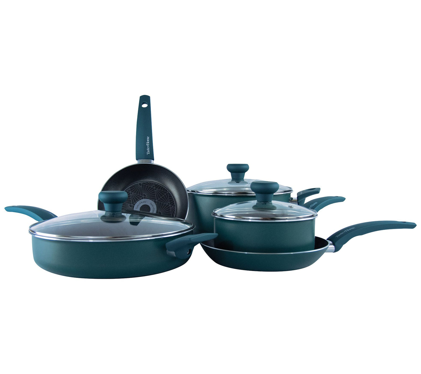 Taste of Home 8-Piece Nonstick Aluminum Cookware Set