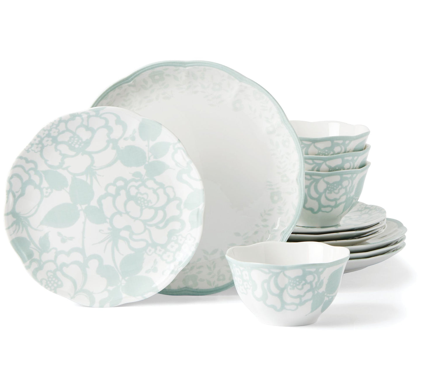 Lenox Butterfly Meadow Cottage 12-Piece Dinnerware Set