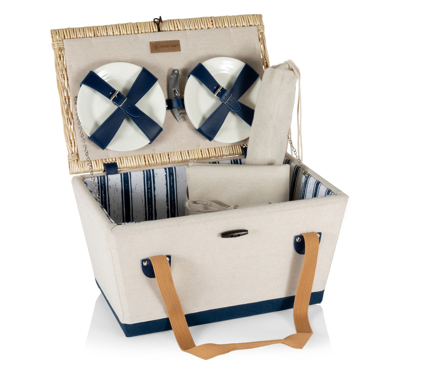 Picnic Time Boardwalk Picnic Basket for 4
