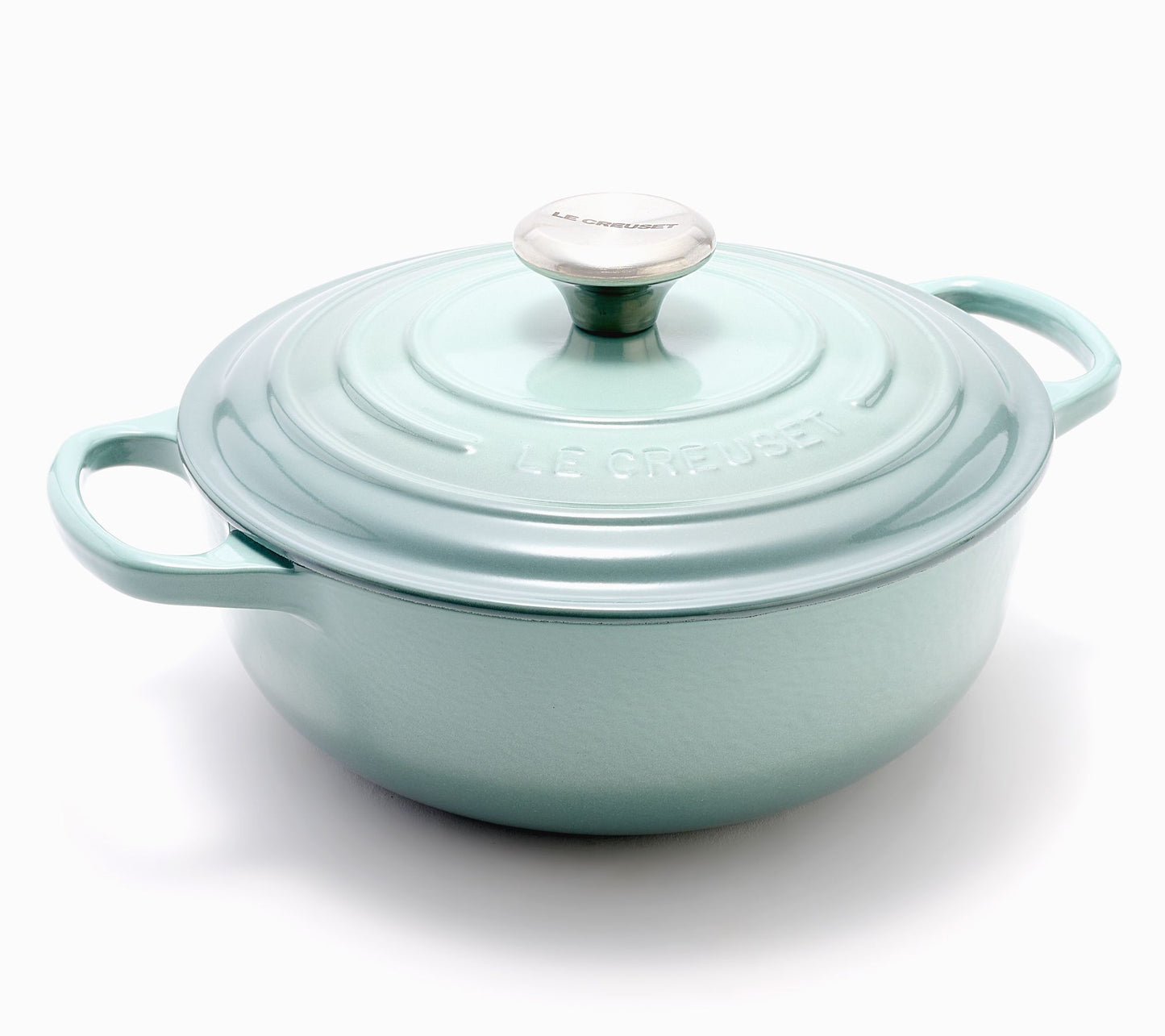 Le Creuset 3.5-qt Signature Sauteuse w/ Cast Iron Lid