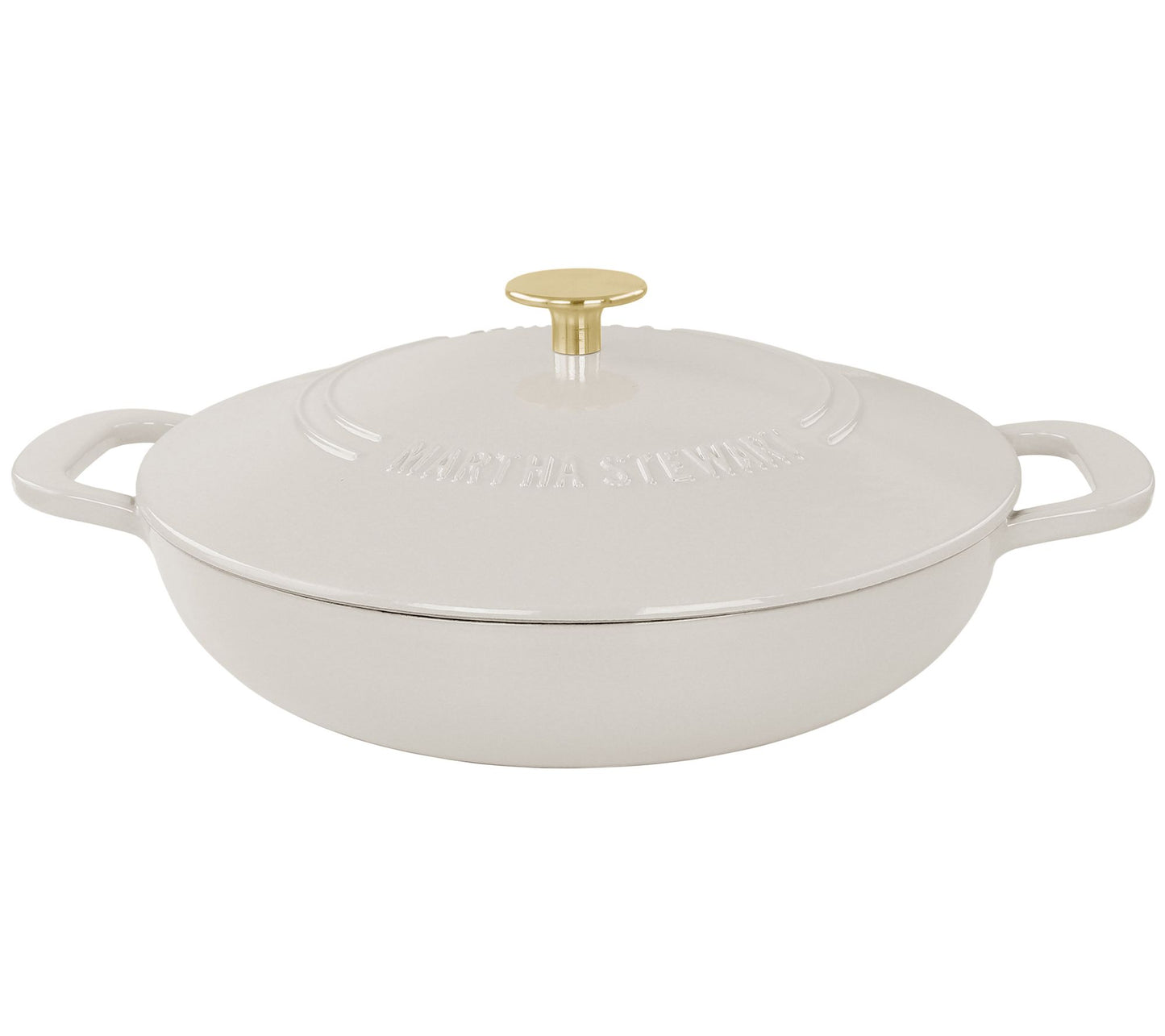Martha Stewart 3.5 Quart Enameled Cast Iron Bra ser