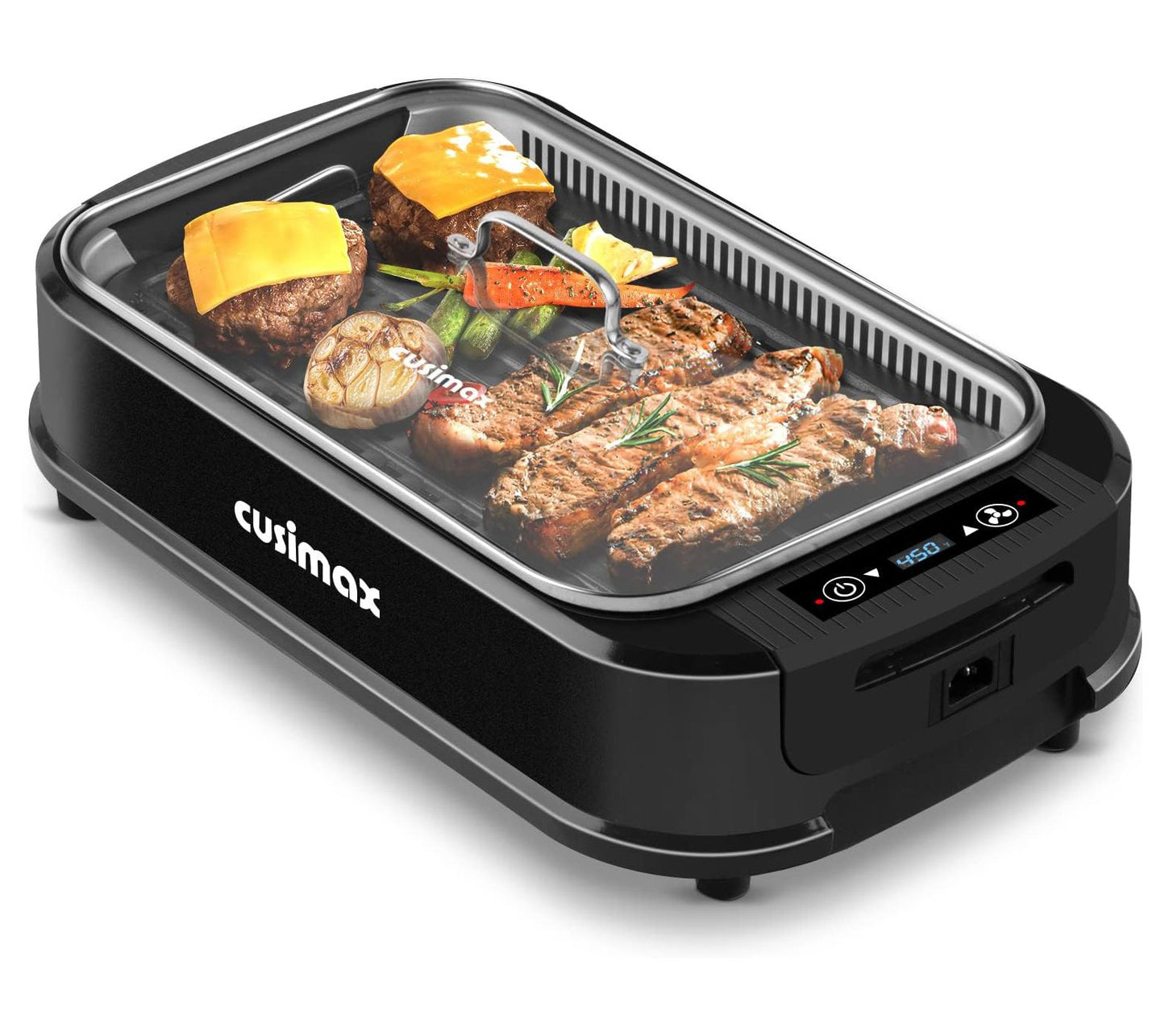 Cusimax Electric Portable Indoor Smokeless Grill