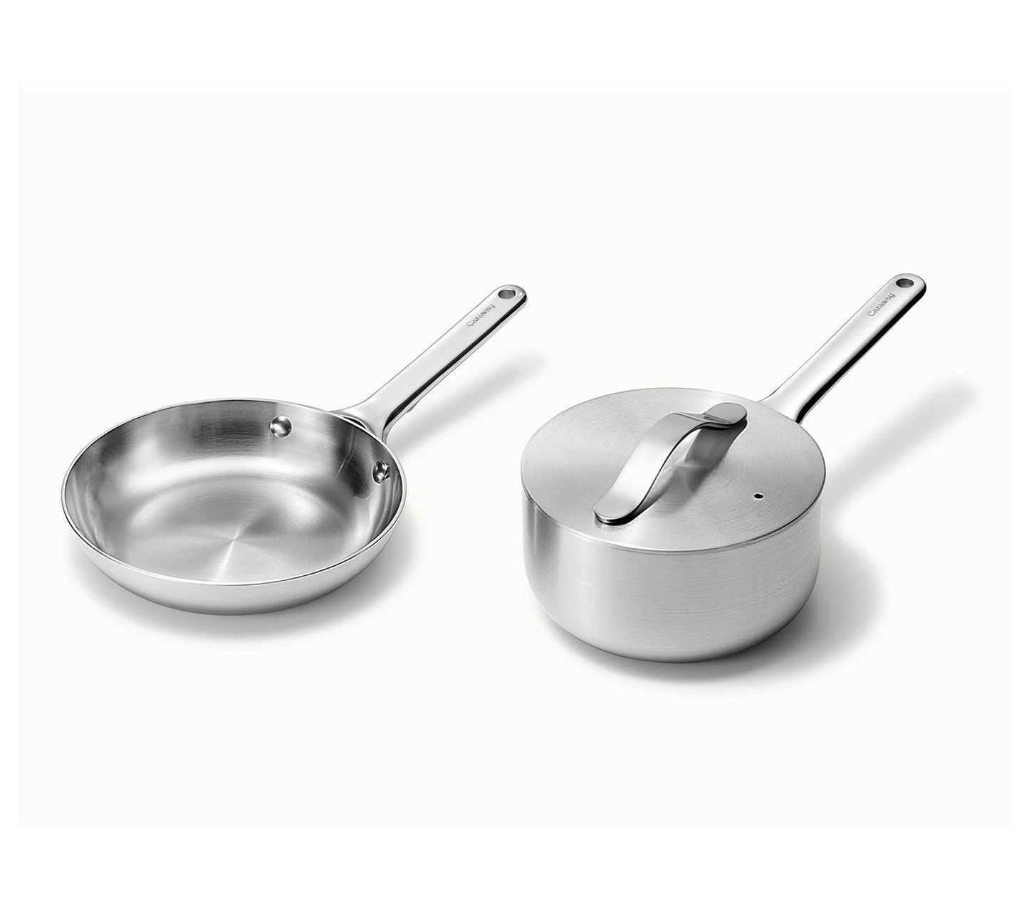 Caraway Home Stainless Steel Mini Duos Cookware Set