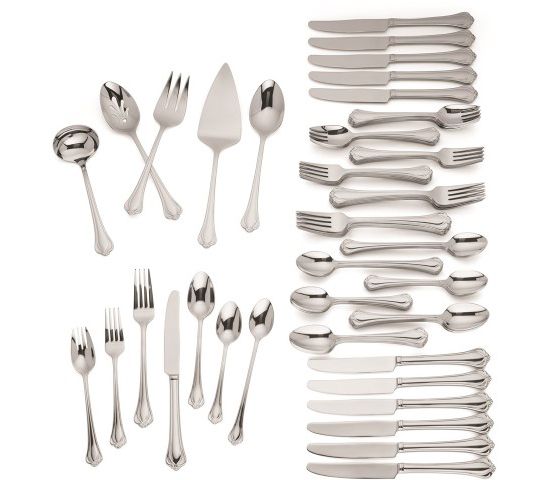 Lenox Alcott 89-Piece Flatware Set