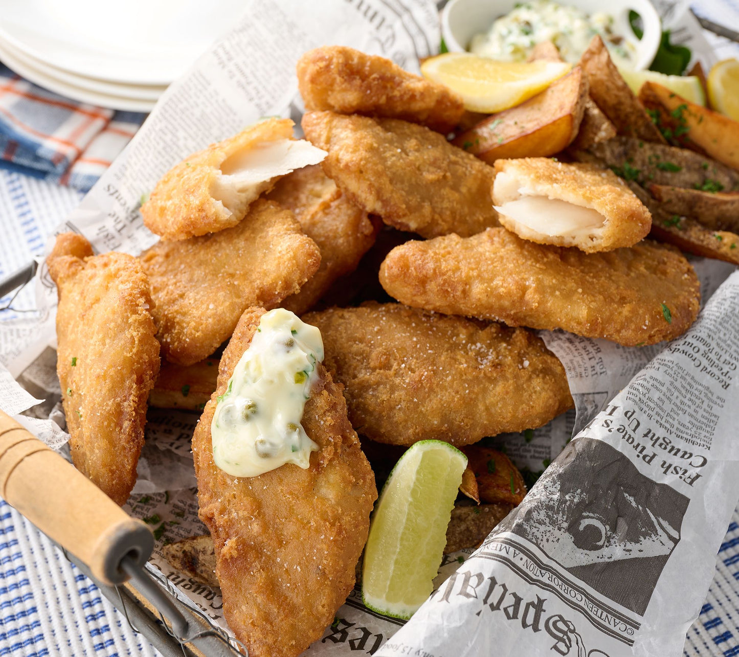 Anderson Seafoods 6-lbs of Wild-Caught Cod Fritters