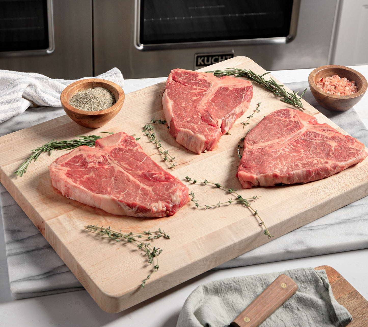 Rastelli's (4) 20 oz. Black Angus Porterhouse S teaks