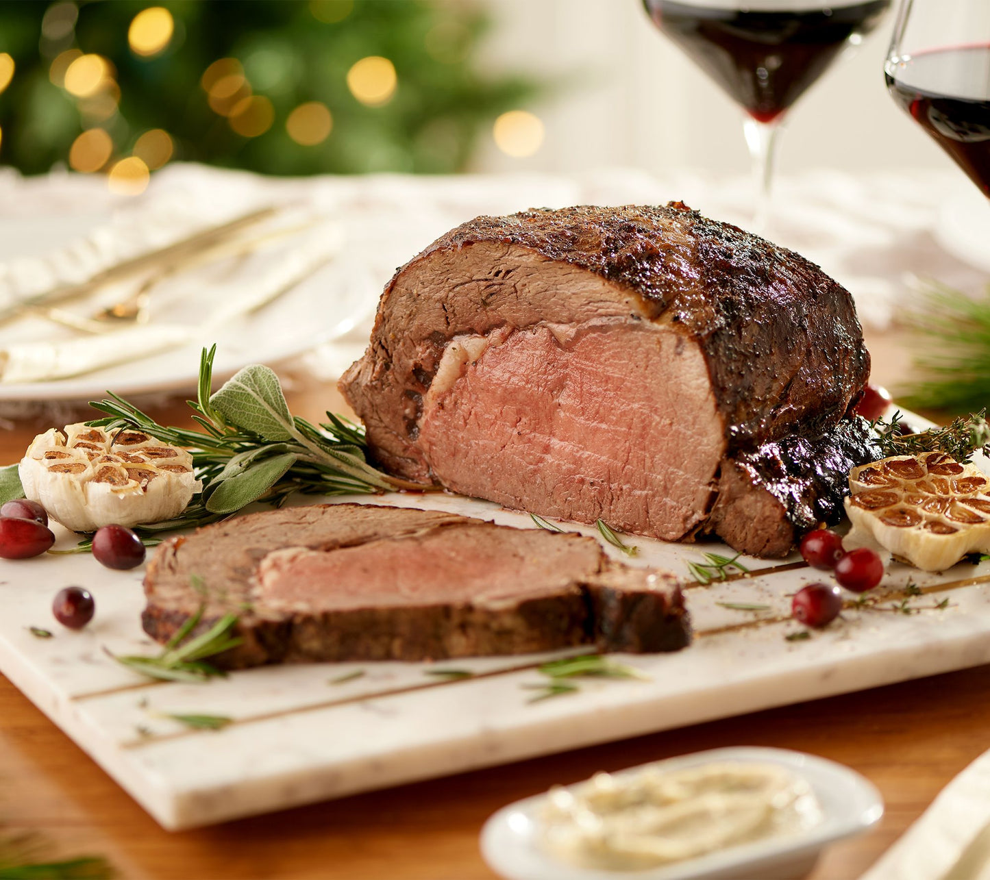 Rastelli's 6-lb Black Angus Prime Rib with Butter